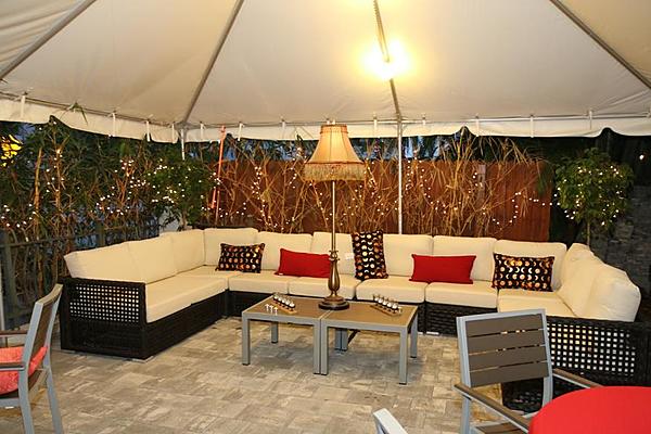 Outdoor Well Lit and Covered Courtyard Space - Image 6 of 6