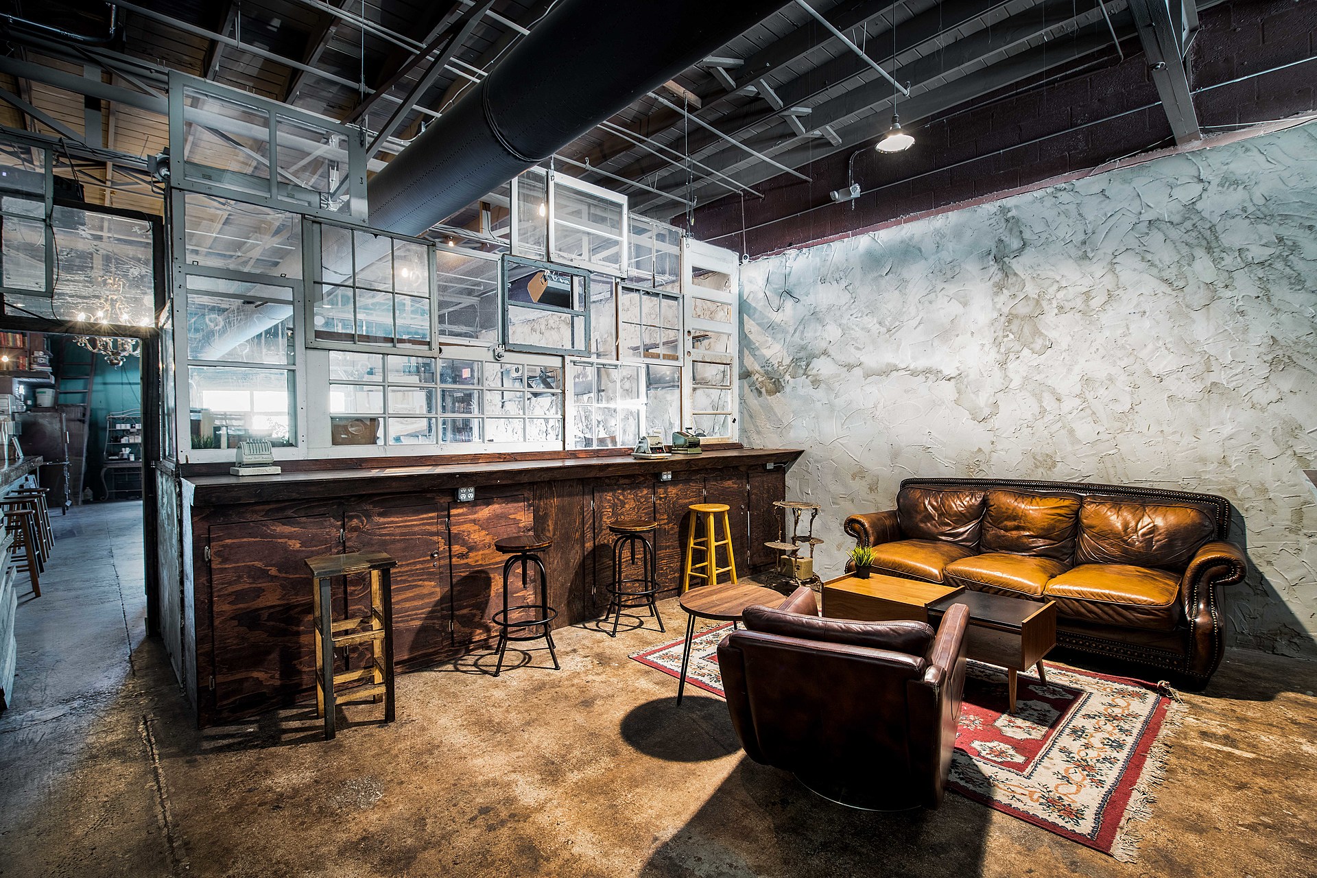 Rare Speakeasy Bar And Lounge With Bookshelf Wall  - Image 5 of 8