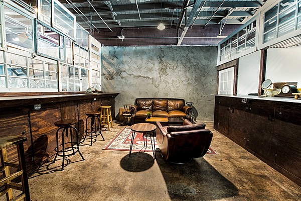 Rare Speakeasy Bar And Lounge With Bookshelf Wall  - Image 6 of 8